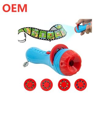 Projetteur de l'histoire de sommeil du bébé sur mesure lampe de poche lampe de jouet lampe torche