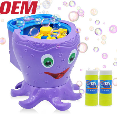 Nuby Bath Octopus Machine à bulles Fabriqué Fabricant de bulles automatique avec 2 solutions OEM souffleur de bulles pour enfants