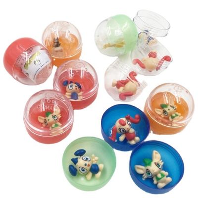 Conception personnalisée Jouets en capsule en vrac Jouets en plastique Capsule Petite usine OEM fabriquer jouet en PVC