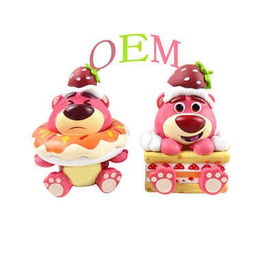Jouets en silicone en plastique personnalisés OEM 3D Soft Squishy figure personnage jouets usine fabricants de jouets