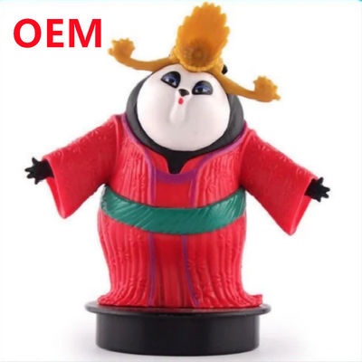 Couleur rouge personnalisée Jouets en PVC 3D OEM collection en plastique doux personnages d'anime faire TPR 10 Cm haute figure de fille mignonne