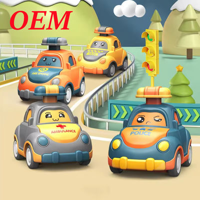 Jouets en plastique personnalisés Jouets de voiture en PVC rétractable avec conception personnalisée