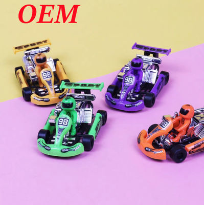 Jouet en plastique personnalisé durable et sûr / Jouet de course en PVC pour enfants