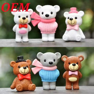 Jouets en PVC pour animaux Jouet en plastique pour enfants Décoration cadeau