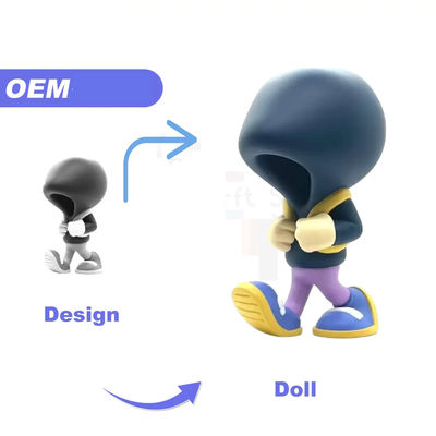 Figurines d'action personnalisées OEM imprimées en 3D, jouets en vinyle PVC, figurines d'art, design personnalisable