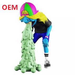 Figurine d'art personnalisée Vinyle résine sur mesure OEM Poly PVC Jouets en plastique Figurine d'action