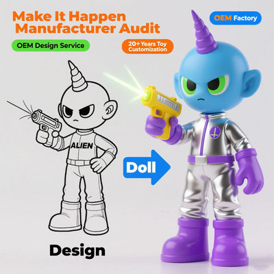 Jouet en PVC personnalisé OEM professionnel avec 20 ans d'expérience Taille personnalisée et thème de film et de télévision